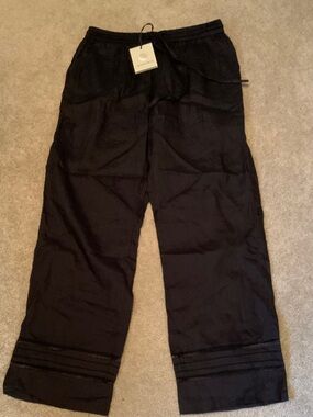 AllSaints Black Straight Leg Pants